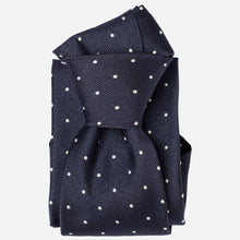Load image into Gallery viewer, Pisa - Silk Jacquard Tie - Navy
