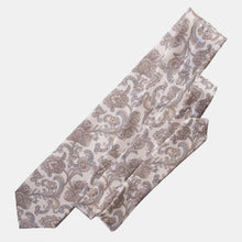 Load image into Gallery viewer, Novara - Printed Silk Tie - Ivory
