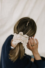 Load image into Gallery viewer, Ivory - Hair Scrunchie
