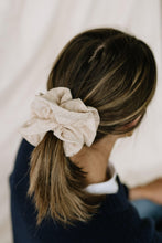 Load image into Gallery viewer, Ivory - Hair Scrunchie
