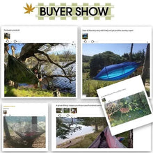 Load image into Gallery viewer, Bug-Free Camp Hammock: Ultimate Peace from Insects - Durable 210T Nylon Fabric

