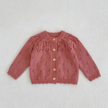 Load image into Gallery viewer, Flower Embroidered Cardigan Jacket for Baby Girls (1-3Y) - # BAAA61110004
