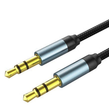Load image into Gallery viewer, Jack Audio Cable Jack Male To Male Audio Aux Cable For Car Headphone Hi-Fi Stereo Jack Shielded AUX Cord Compatible With Phones Tablets Speaker Wire Line Aux Cord Speaker 3.5mm
