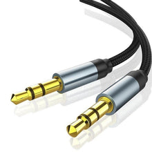 Load image into Gallery viewer, Jack Audio Cable Jack Male To Male Audio Aux Cable For Car Headphone Hi-Fi Stereo Jack Shielded AUX Cord Compatible With Phones Tablets Speaker Wire Line Aux Cord Speaker 3.5mm
