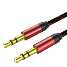 Load image into Gallery viewer, Jack Audio Cable Jack Male To Male Audio Aux Cable For Car Headphone Hi-Fi Stereo Jack Shielded AUX Cord Compatible With Phones Tablets Speaker Wire Line Aux Cord Speaker 3.5mm
