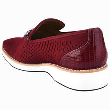 Load image into Gallery viewer, Jack Mens Leather Textile Casual Loafers
