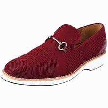 Load image into Gallery viewer, Jack Mens Leather Textile Casual Loafers

