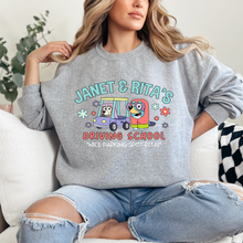 Load image into Gallery viewer, Janet and Rita&#39;s Driving School Crew Sweatshirt
