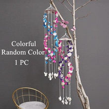 Load image into Gallery viewer, Japanese Wind Chimes Bells Hanging Ornaments Mobile Portable Waterproof Outdoor Wind-chime Mediterranean Style Home Garden Yard Decoration Natural Shell Wind Chimes Birthday Gifts

