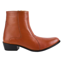 Load image into Gallery viewer, Jazzy Jackman Leather Ankle Length Boots for Men
