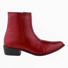 Load image into Gallery viewer, Jazzy Jackman Leather Ankle Length Boots for Men
