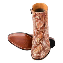 Load image into Gallery viewer, Jazzy Jackman Leather Print Ankle Length Boots
