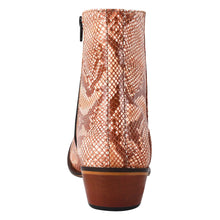 Load image into Gallery viewer, Jazzy Jackman Leather Print Ankle Length Boots
