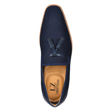 Load image into Gallery viewer, Jean Leather Textile Casual Loafers
