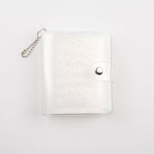 Load image into Gallery viewer, Jelly Color Photo Album for Mini Card Photo Sticker Album Mini Photo Album Transparent Glitter Card Holder Gifts For Valentine Gifts for Friends
