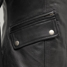 Load image into Gallery viewer, Jewel - Women's Motorcycle Leather Jacket
