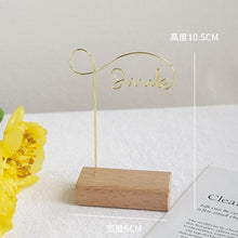 Load image into Gallery viewer, Jewelry Organizer Wooden Rack Bracelet Earring Holder Display Decoration Stand Earring Support Display Decoration Rack Small Jewelry Display Holder T-Shaped Iron Fashion Home Bracelet Pendant Jewelry Storage Shelf Stand for Woman Girls
