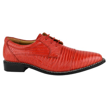 Load image into Gallery viewer, Jostin Genuine Leather Lizard Print Oxford Style Dress Shoes For Men
