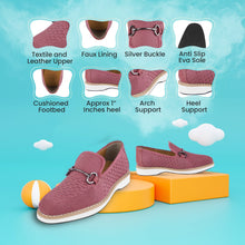 Load image into Gallery viewer, Joyce Textile Eva sole Style with Buckle Loafers for kids
