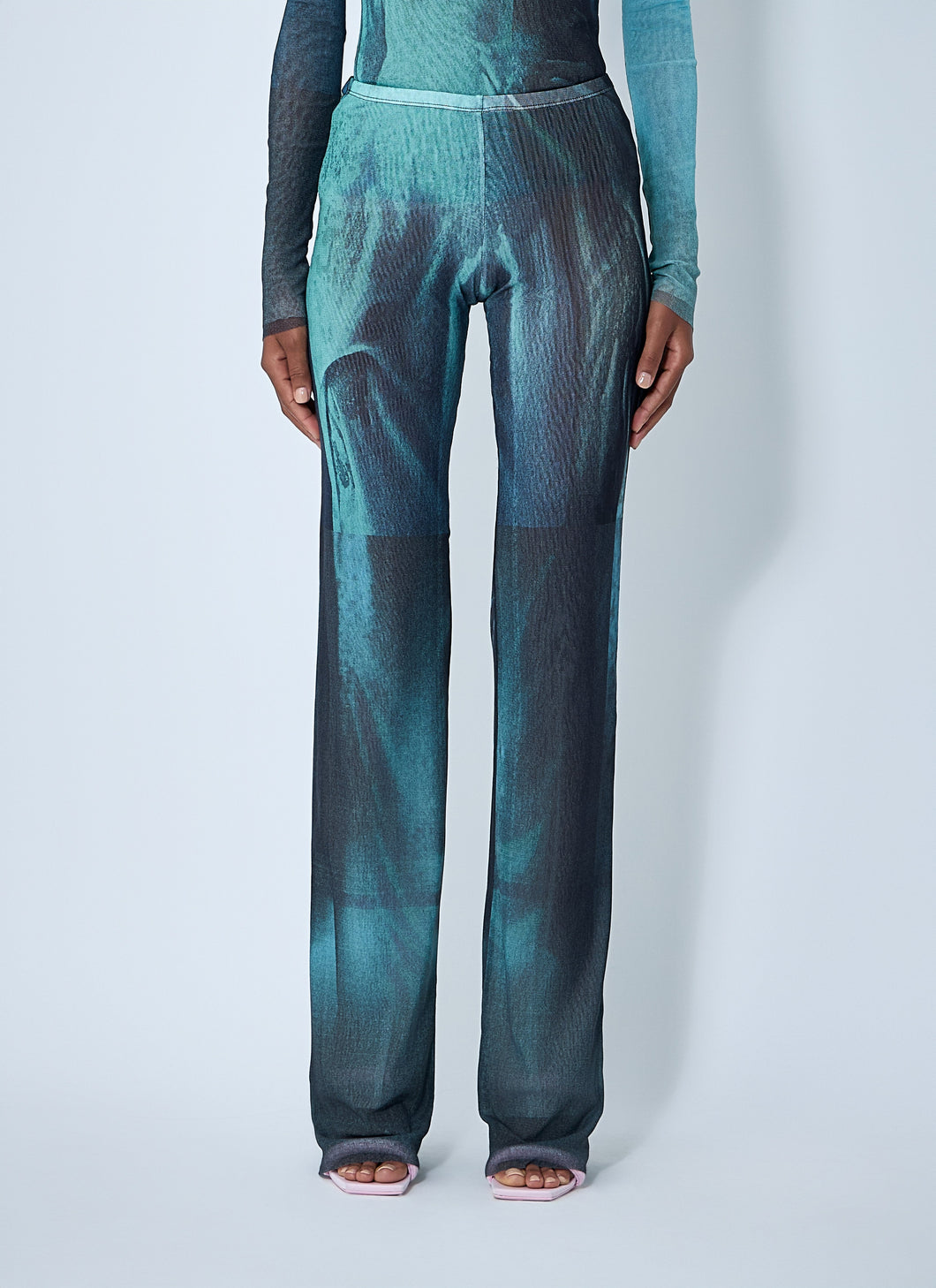 Jean Paul Gaultier Women Water Mesh Pants