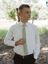 Load image into Gallery viewer, Juniper Stripe Boys Tie
