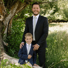 Load image into Gallery viewer, Juniper Stripe Boys Tie
