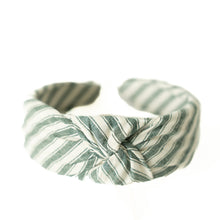 Load image into Gallery viewer, Juniper Stripe Knotted Headband
