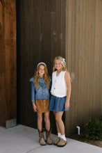 Load image into Gallery viewer, Juniper Stripe Knotted Headband
