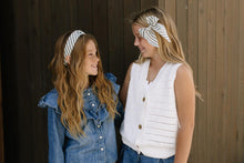 Load image into Gallery viewer, Juniper Stripe Knotted Headband
