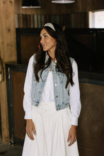 Load image into Gallery viewer, Juniper Stripe Knotted Headband
