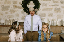 Load image into Gallery viewer, Juniper Stripe Lady Hair Bow
