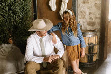 Load image into Gallery viewer, Juniper Stripe Knotted Headband
