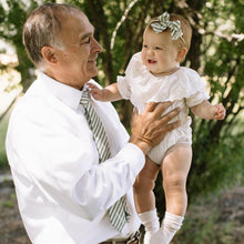 Load image into Gallery viewer, Juniper Stripe Petite Hair Bow
