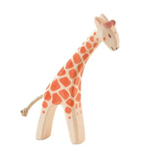 Load image into Gallery viewer, Wooden Animal Figures Handcrafted Elephant Lion Giraffe Toys - # BOT&amp;G512610002
