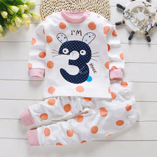 Load image into Gallery viewer, Cotton Pajama Set for Kids (Boys and Girls) - # BAAA81810014
