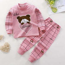 Load image into Gallery viewer, Cotton Pajama Set for Kids (Boys and Girls) - # BAAA81810014
