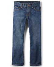Load image into Gallery viewer, The Children's Place Boys' Basic Bootcut Jeans 10 Dark Jupiter Single - # BOAA12410005
