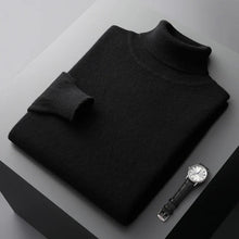 Load image into Gallery viewer, Boys Men's High Collar Winter Knit Pullover - # BOAA13510013
