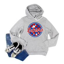 Load image into Gallery viewer, Kansas Circle Stars Tee OR Sweatshirt
