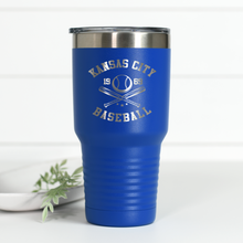 Load image into Gallery viewer, Kansas City Baseball 30 oz Engraved Tumbler
