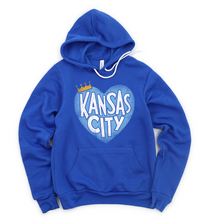 Load image into Gallery viewer, Kansas City Distressed Big Heart Tee OR Sweatshirt
