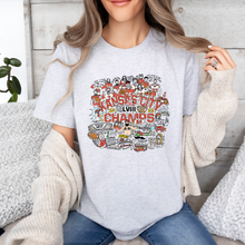 Load image into Gallery viewer, Kansas City Champs Collage Tee OR Sweatshirt
