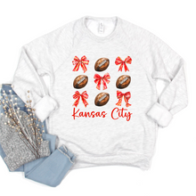 Load image into Gallery viewer, Kansas City Coquette Bows Tee OR Sweatshirt
