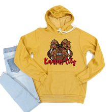 Load image into Gallery viewer, Kansas City Bow Football Tee OR Sweatshirt
