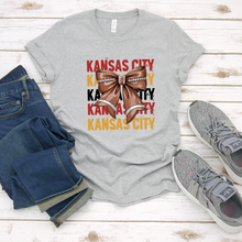 Load image into Gallery viewer, Kansas City Large Bow Tee OR Sweatshirt
