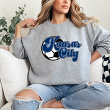 Load image into Gallery viewer, Kansas City Retro Soccer Tee OR Sweatshirt
