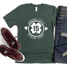 Load image into Gallery viewer, Kansas City's Saint Patrick Tee or Sweatshirt
