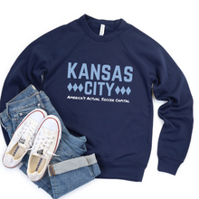 Load image into Gallery viewer, Kansas City America's Soccer Capital Tee OR Sweatshirt
