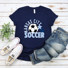Load image into Gallery viewer, Kansas City Soccer Stars Sporting Tee
