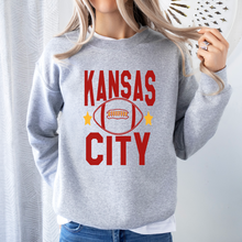 Load image into Gallery viewer, Kansas City Tall Football Tee OR Sweatshirt
